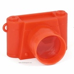 Appareil orange, objectif à 5 facettes(GAD0345a) 