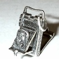 Pendentif argenté: Polaroid à soufflet<br />(GAD0508)