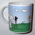 Tasse : Snoopy photographiant des oiseaux<br />(GAD0646)