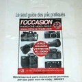 Sac plat : L'Occasion Photo-Ciné-Cidéo-Pixels<br />(32 x 43 cm)<br />(GAD0661)