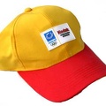 Casquette : J.O. Athènes 2004 (Kodak)(jaune, rouge)(GAD0792)