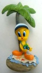 Oiseau : Titi sous un palmier(GAD0800)