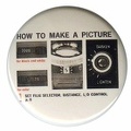 Badge : Polaroid « How to make a picture »(GAD0872)