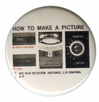 Badge : Polaroid « How to make a picture »(GAD0872)