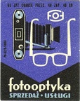 Etiquette de boîte d'allumettes Fotooptyka(GAD0932)