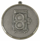 Pendentif, médaille Rolleiflex(Ø = 50 mm)(GAD0933)
