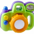 Baby photo<br />(vert clair, violet, orange)<br />(GAD1003)