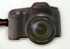 Etiquette de bagage photo Canon EOS 50D(GAD1019)