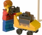 Lego City: le voyageur avec ses bagages(Lego 7567)(GAD1053)