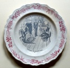 Assiette : Les grandes découvertes du siècle(GAD1055)