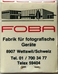 Pochette d'allumettes Foba(GAD1111)