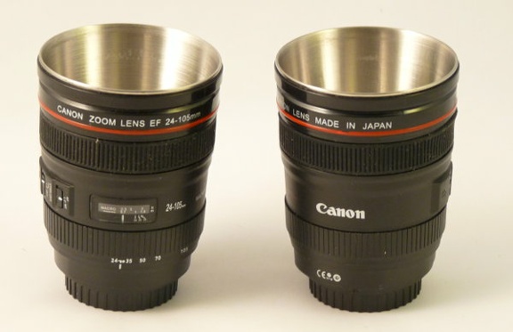 2 verres, objectif Canon Zoom lens 24-105mm(h = 73 mm)(GAD1124)