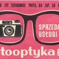 Etiquette de boîte d'allumettes Fotooptyka<br />(GAD1130)