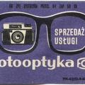 Etiquette de boîte d'allumettes Fotooptyka<br />(GAD1131)
