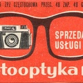 Etiquette de boîte d'allumettes Fotooptyka(GAD1133)