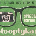 Etiquette de boîte d'allumettes Fotooptyka<br />(GAD1134)