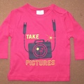 Tee-shirt : « Take pictures »<br />(GAD1144)
