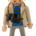 Personnage avec un appareil photo (Playmobil) - 1996<br />(GAD1232)