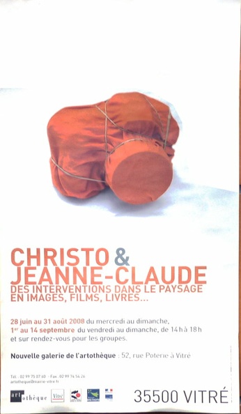 Affiche: Christo & Jeanne-Claude, Vitré
GAD1267
-
Date: 2008
Pays: France
Dimensions: ~35x60cm
Commentaires:
Appareil photo enveloppé
GAD1267_01.jpg