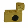 Magnet doré appareil photo avec flash<br />(GAD1340)