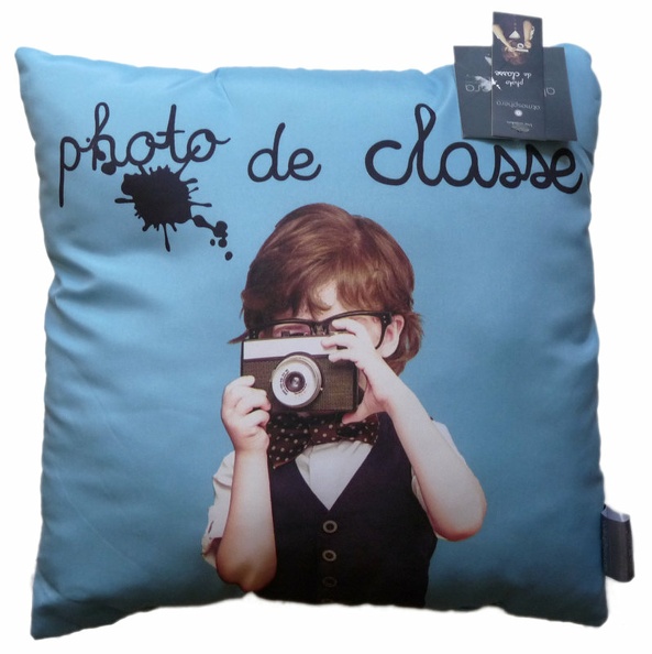 Coussin « Photo de classe »(garçon)(GAD1360)