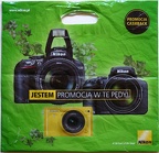 Sac plat : Nikon (Pologne)(38,5 x 37,5 cm)(GAD1377)