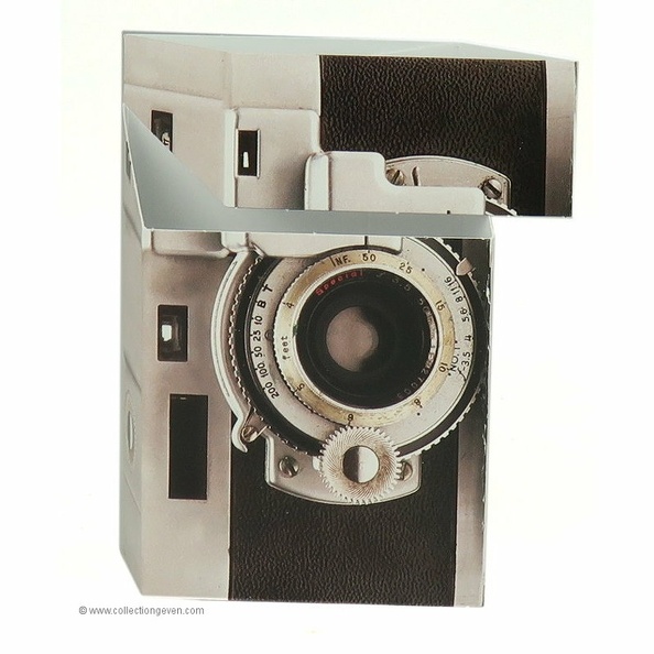 GAD1408
-
Fabricant : AR Diffusion
Date : < 2017
Pays : France
Dimensions : 80 x 87 mm (plié) ; 55 x 87 x 25 mm (déplié)
Code EAN13 : 3700166645554 (AR Diffusion)
Commentaires :
- Pochette de 5 étuis de paquet de cigarettes.
- Motif : Kodak 35 RF
GAD1408_01.jpg