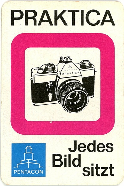 Calendrier Praktica Pentacon - 1974(GAD1458)