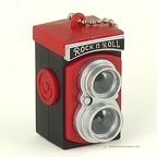 Rock'n Roll, mini réflex bi-objectif(rouge)(GAD1481)