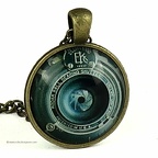 Pendentif : objectif Kodak, obturateur Ball Bearing(GAD1490)