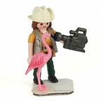 Exploratrice avec un flamant rose (Playmobil, Quick) - 2015(GAD1573)
