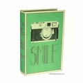 Boîte en forme de livre « Smile »<br />(GAD1652)