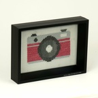 Cadre avec un canevas appareil photo(GAD1704)