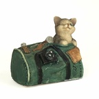 Chat dans un sac de voyage(GAD1730)