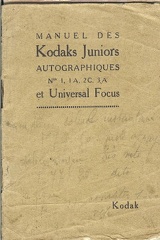 Kodaks Juniors Autographic N° 1, 1A, 2C, 3A et Universal Focus(MAN0013)