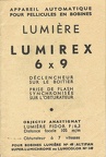 Notice : Lumirex (Lumière)(MAN0018)