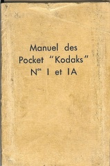 Pocket Kodaks N° 1 et 1A (Kodak)(MAN0023)