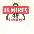 Notice : Lumirex 49 (Lumière)<br />(MAN0024)