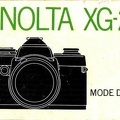 XG-2 (Minolta)<br />(MAN0171)