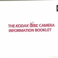 Notice : Disc, information booklet (Kodak)(MAN0180)