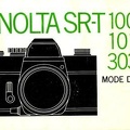 SR-T 100b 101b 303b (Minolta)<br />(MAN0210)