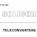 Teleconverters (Soligor)(MAN0298)