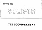 Teleconverters (Soligor)(MAN0298)