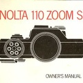 110 Zoom SLR (Minolta)<br />(en)<br />(MAN0311)