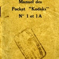 Pocket Kodaks N° 1 et 1A (Kodak)<br />(MAN0366)