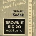 Kodak Brownie Six-20 modèle C<br />(MAN0394)