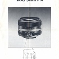 Nikkor 1,4 / 50 (Nikon)(MAN0448)