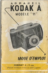 Notice : Kodak A11 (Kodak)(MAN0476)