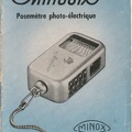Notice : Posemètre MinoSix (Minox)<br />(MAN0478)