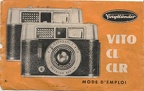 Notice : Vito CL, CLR (Voigtländer) - ~ 1966(MAN0504)
